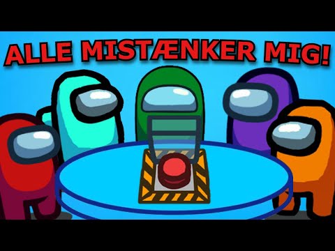 ALLE Mistænker MIG I Among US!? ( Among Us med Youtubere #Ep 1 )
