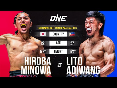 Hiroba Minowa vs Lito Adiwang full fight