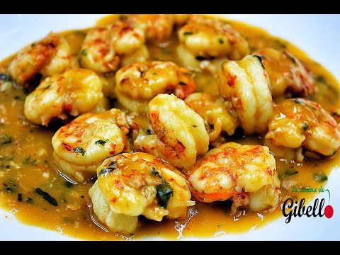 Gambones en salsa marinera