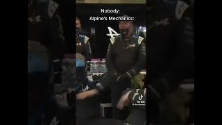 Nobody vs F1 Alpine’s Mechanics😂