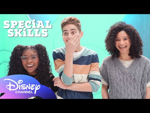 Kylee Russell, Alkaio Thiele, Taylor Cora's Hidden Talents! 🤩 | Special Skills |  @disneychannel