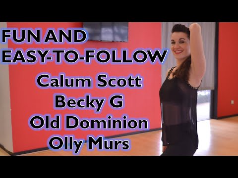 12 MIN DANCE CARDIO! NO EXPERIENCE NEEDED! | Ballroom Bootcamp with Hilary | new pop music workout