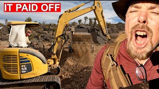 This Excavator Just Paid For Itself - MASSIVE Gold Find!💰