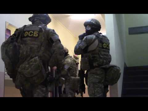 ФСБ опубликовала видео задержания подозреваемых в подготовке терактов в Москве