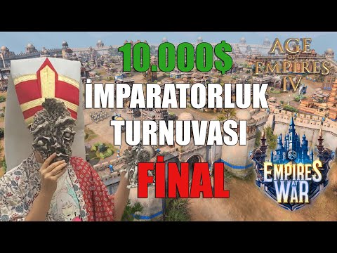 , title : 'Age of Empires IV 10.000 DOLAR Ödüllü EMPİRES AT WAR: BÜYÜK FİNAL | AoE4 İmparatorluk'