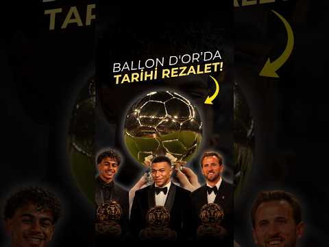 BALLON D’OR’DA TARİHİ REZALET! 3 kazanan AÇIKLANDI! 🏆 #shorts #ballondor #ballondor2026 #mbappe