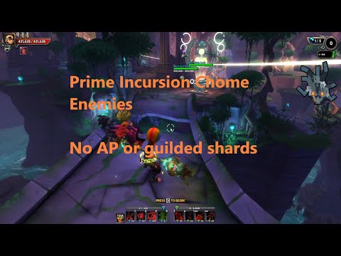 Prime Incursion   Chrome Enemies   No AP or guilded shards