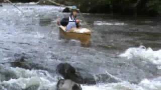 preview picture of video 'Wild water kayaking classic race Tullow to Aghade bridge 2010'