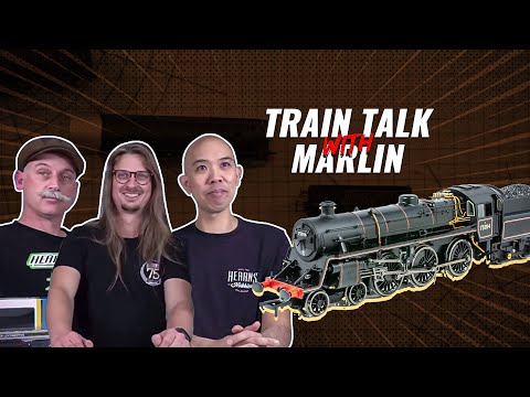 TRAIN TALK WITH MARLIN | ESU Train Service Tray & ARM C38 Pacific Steam Locomotive | #askHearns
