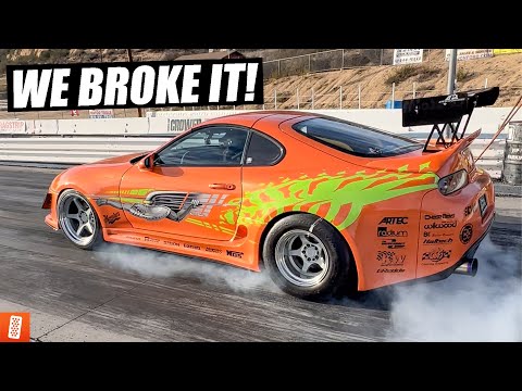Building a Modern Day (Fast & Furious) 1994 Toyota Supra Turbo - Part 16 - Testing gone wrong...