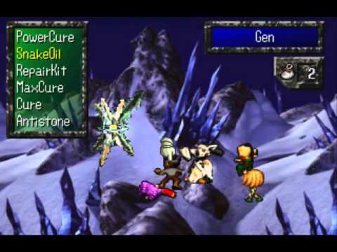 Saga Frontier (PS) T260G Final Boss Genocide Heart + Ending