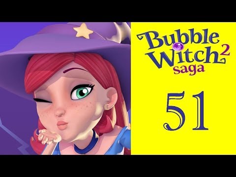 Bubble Witch Saga 2: Level 51