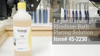 Legor Ultrabright Rhodium Bath Plating Solution