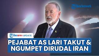 Pejabat AS Ketakutan & Sembunyi saat Dihujani Rudal Iran: Ledakan di Atas Kepala, Kami Terancam!