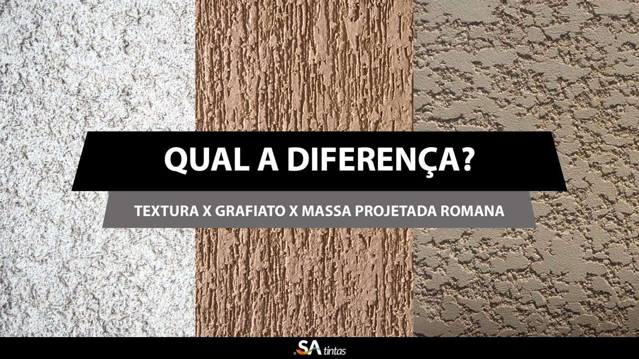 Saiba Qual é a Diferença entre Grafiato Textura Rolada e Argamassa Romana Projetada - Como aplicar