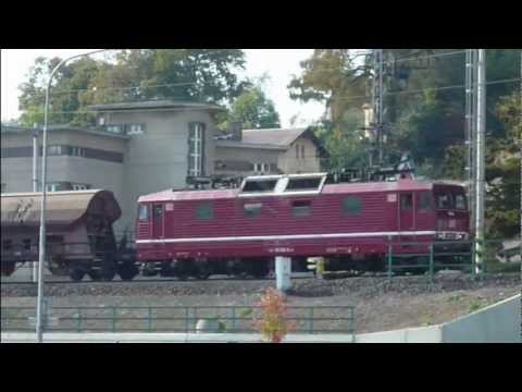 [HD] Reichsbahn BR 230 ( DB 180 / ČD 371 , 372 ) in Decin Hbf. / Děčín hl.n.