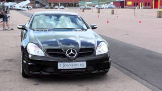 preview picture of video 'Mercedes-Benz SLK55 AMG Black Series 1 of 100, fly by's and acceleration'