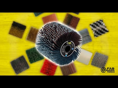 Rotorbørste, sandpapir, korn 80