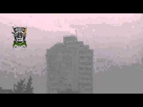 استهداف  قوات النظام بقاذف بي 10 من قبل لواء أبو موسى الأشعري في مدينة دمشق في محافظة دمشق