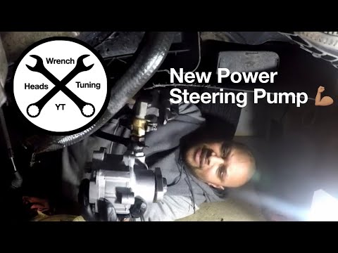 Mk4 Volkswagen Jetta Power Steering Pump install