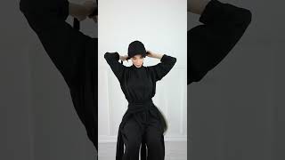 توربان كاب ربط من الخلف - اسود