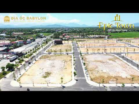 Epic town- Khu đô thị số 1 điện thắng- giá chỉ từ 13 triệu/m2 LH 0905983016