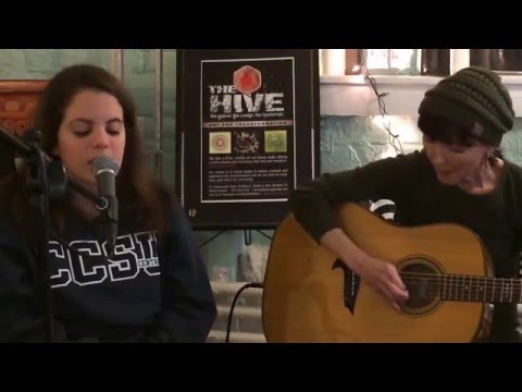 Disappearing Act by Julia Russo & Carrie Johnson Live at The Hive Open Mic 11-14-15