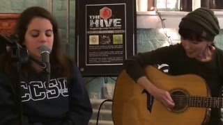 Disappearing Act by Julia Russo & Carrie Johnson Live at The Hive Open Mic 11-14-15
