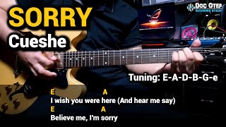 Sorry - Cueshe (Guitar Chords Tutorial with Lyrics)