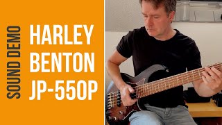 Video thumbnail for Harley Benton JP-55OP - Sound Demo (no talking) by Bass Bonedo