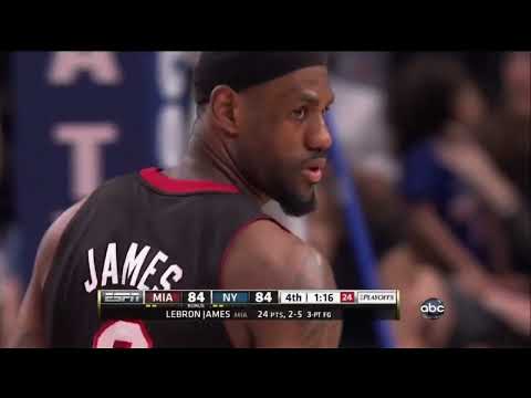 (2012 NBA Playoffs) LeBron James Full Highlights vs.  New York Knicks - 27 Pts (Game 4)