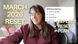 March 2026 Reset | Staying Organized and On top of My Health & Wellness
