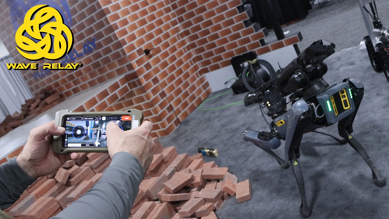 Persistent Systems - Wave Relay UI DEMO - MSM ShotShow 2026