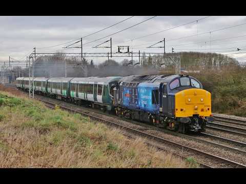 ROG unit drags with 37800 & 37884 on 12th February 2026