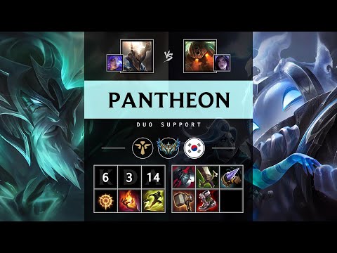 Pantheon Support vs Nautilus - KR Challenger Patch 25.20