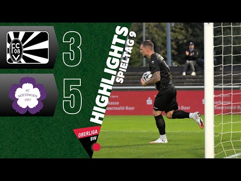 HIGHLIGHTS | FC 08 Villingen - FC Nöttingen | Oberliga 2025/26, Matchday 9