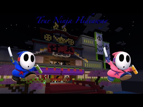 Tour Ninja Hideaway Minecraft Mario Kart 8 Deluxe *Remastered* (Re-Uploaded)