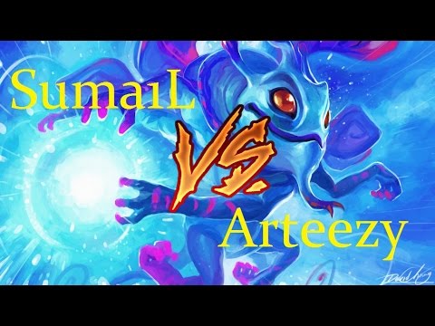 Dota 2 EG.SumaiL Puck  VS EG.Arteezy Juggernaut Ranked Gameplay 1080P 60FPS