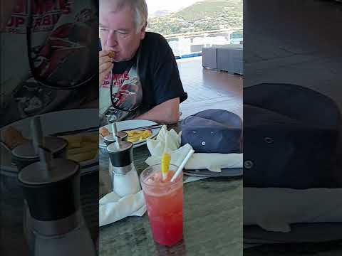 Thumbnail for Al Fresco lunch at Lyttelton, aboard the Royal Princess, Feb 2025