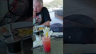 Al Fresco lunch at Lyttelton, aboard the Royal Princess, Feb 2025