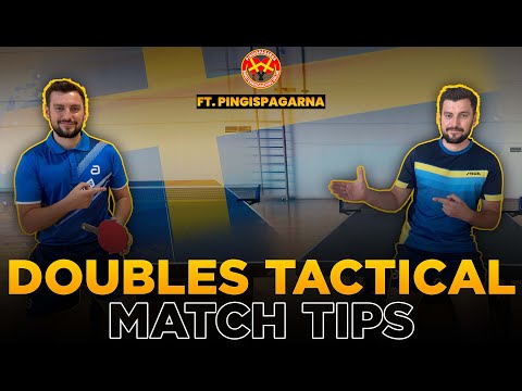 Advance Doubles Tactical Tips | Ft. @Pingispågarna  | Table Tennis / Ping Pong match tutorial.