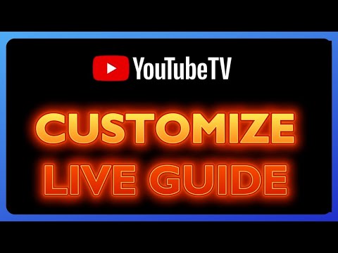How To Customize YouTube TV Live Guide | Remove or Add & Rearrange Channels in YouTube TV Guide
