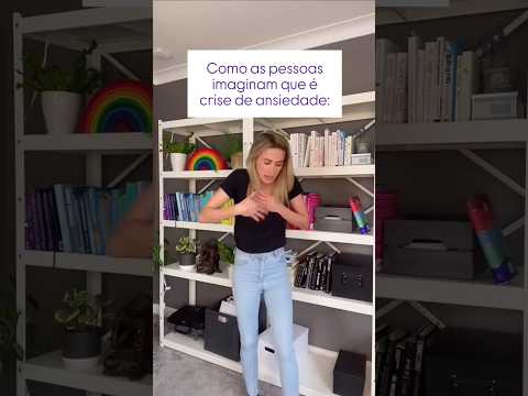 🚨 Nem toda crise de ansiedade é visível. #ansiedade #psiquiatra #panico #terapia #saudemental