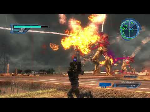 EDF Earth Defense Force 5 DLC 1 M 3 Airborne Enemies - MEX5 - Ranger Inferno