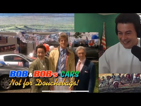 American Reacts Harry and Paul: Bob and Bob's Cars Advert