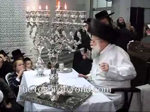 Toldos Aaron Rebbe Chanukah 5771