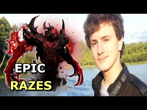 Miracle- POV Shadow Fiend gameplay EPIC 4 min ULTRA KILL and RAGE QUIT - EPIC JUKES AND RAZES