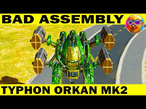 TYPHON ORKAN 2 OVERDRIVE! VERY BAD ASSEMBLY! WAR ROBOTS REMASTERED MAX GAMEPLAY FULL TOP 4 ORKAN WR!