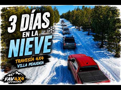 VILLA PEHUENIA BAJO NIEVE ❄️ | Travesía 4x4 | 2026