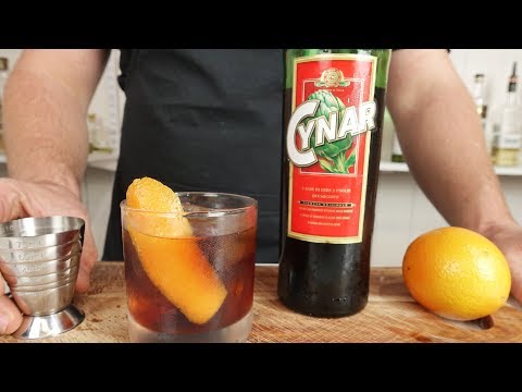 CYNAR NEGRONI - Simple (& Tasty) Negroni Variation!
